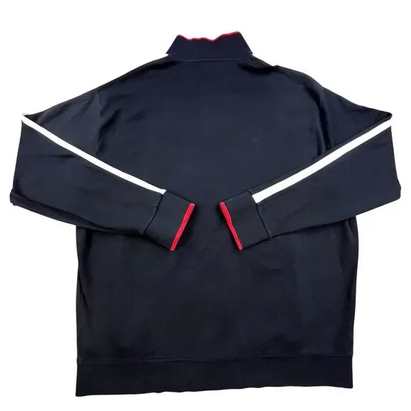 Polo Ralph Lauren Jacket Men’s 2XLT Black Big Pony Full Zip Track Athletic - Picture 6 of 9